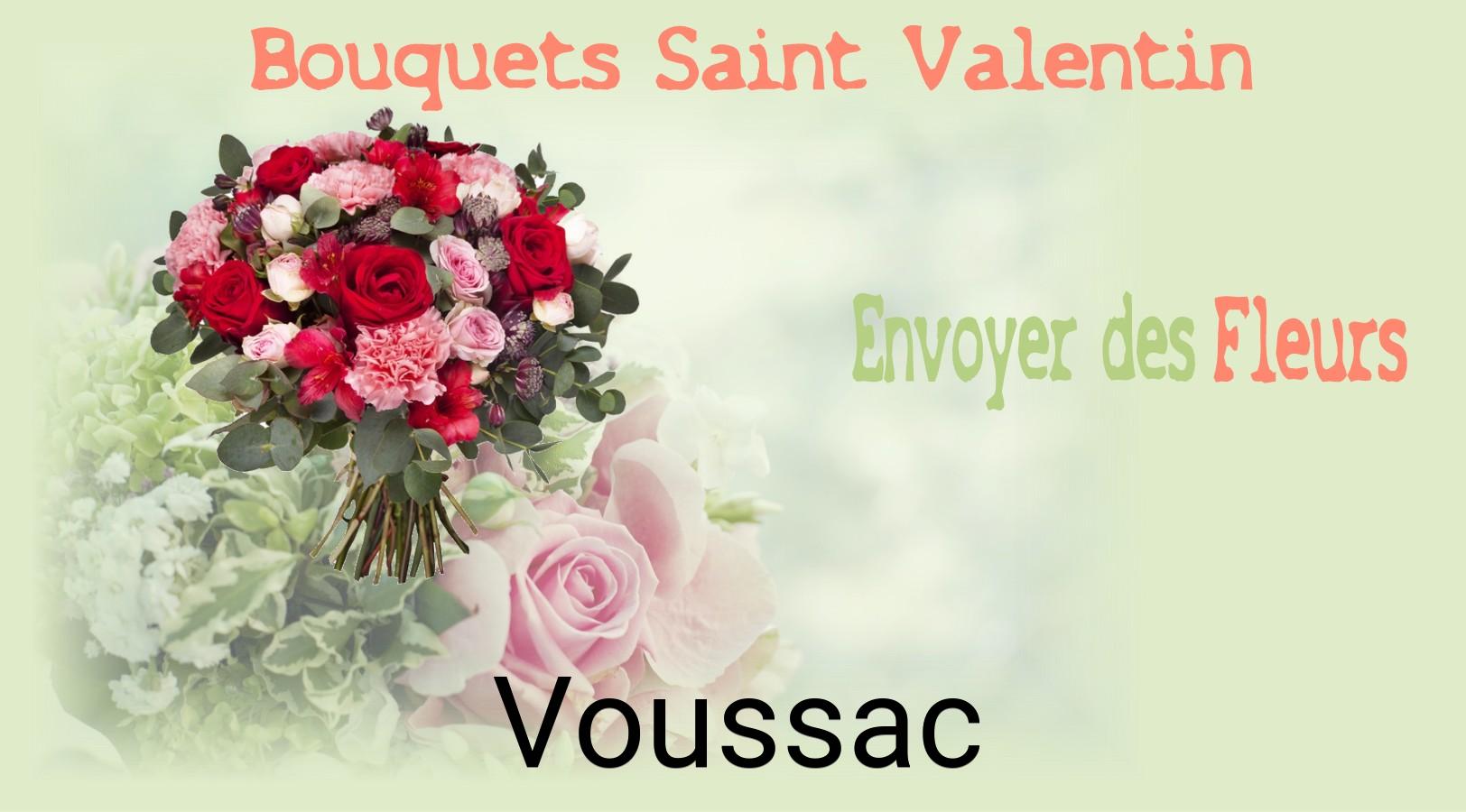 Roses de Saint-Valentin livrées à Voussac